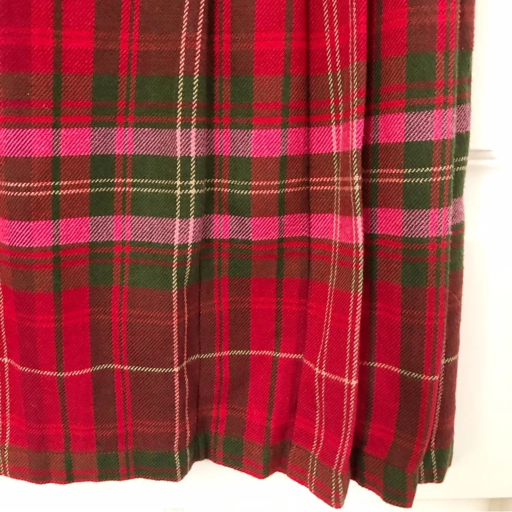 Gymboree | NWT Flannel Red Plaid Kilt Skort Girls 12